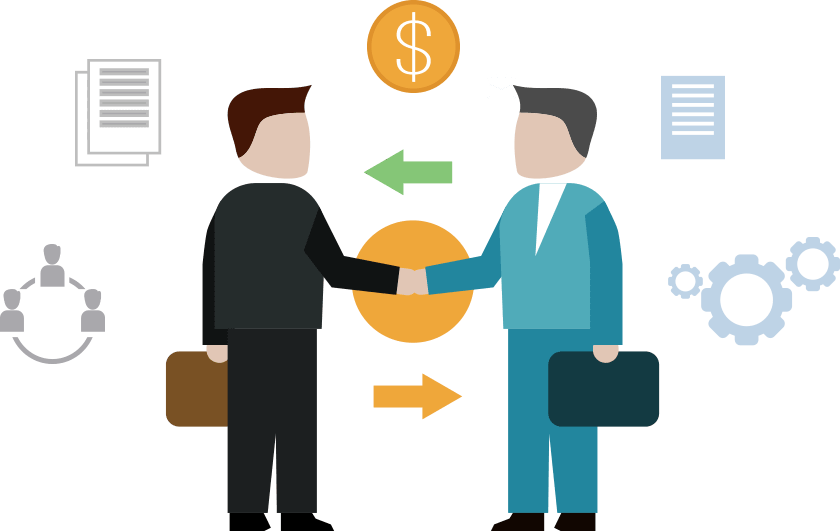 Healthcare professionals discussing RCM solutions